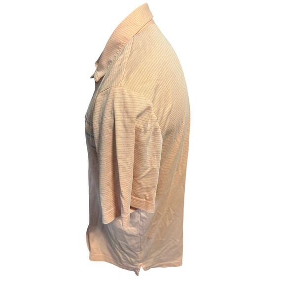 Travis Mathew Peach Color Mens XL Short Sleeve Polo - Picture 2 of 5